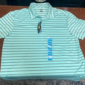 Striped polo shirt
